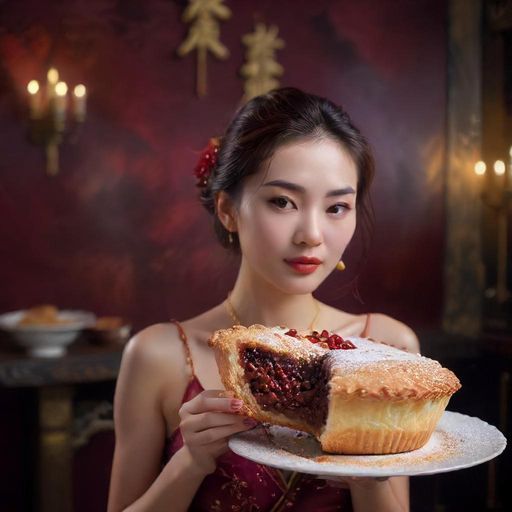 红豆酥美味瞬间