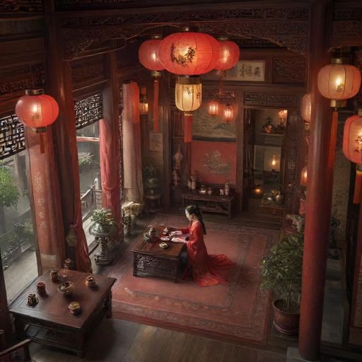 广州天河隐藏茶社实景图