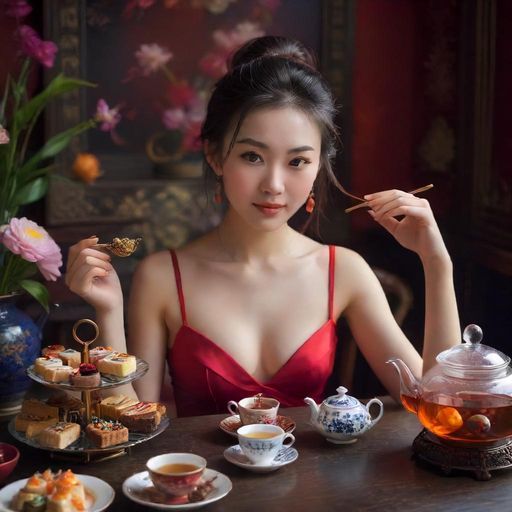 精致茶点搭配