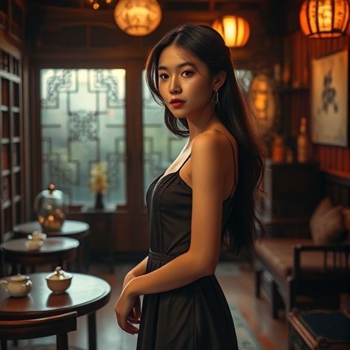 广州隐藏茶社内部环境图