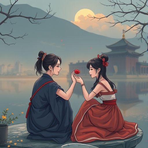 茶室商务会议实拍