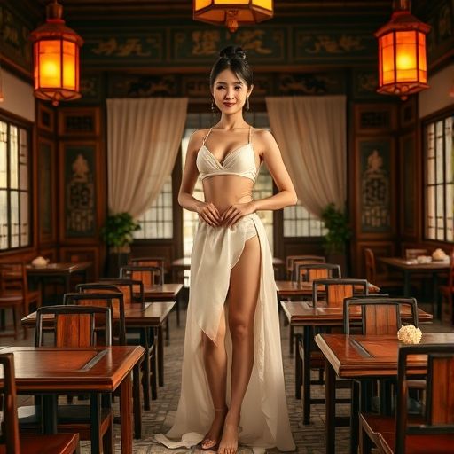古色古香的茶馆氛围