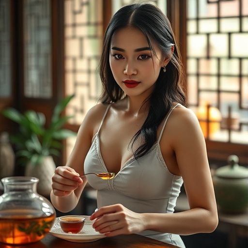 创意茶饮制作过程