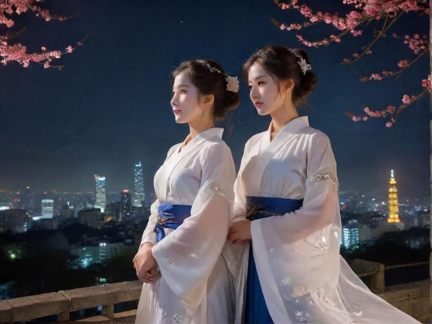 广州白云夜景