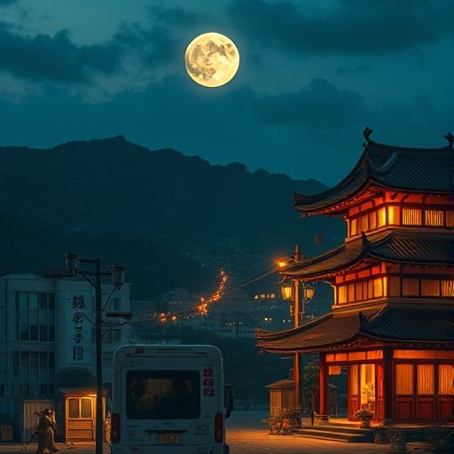 广州夜场会所的霓虹灯光与现代都市风情