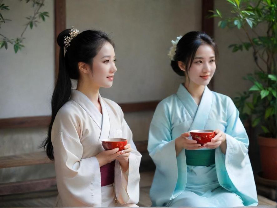 广州隐秘茶社内部场景