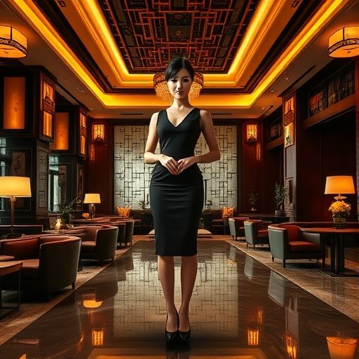 高端休闲会所大堂