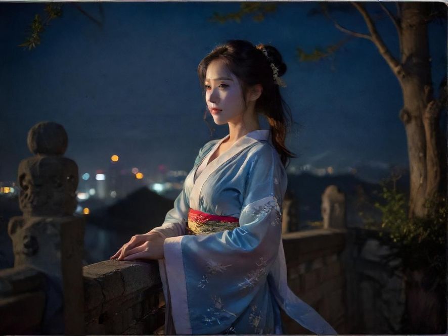 广州夜场娱乐场景，灯光炫丽，动感活力，人群欢愉