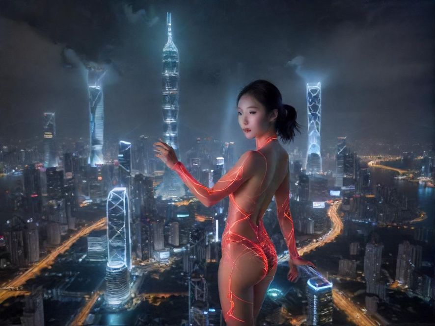深圳都市夜景