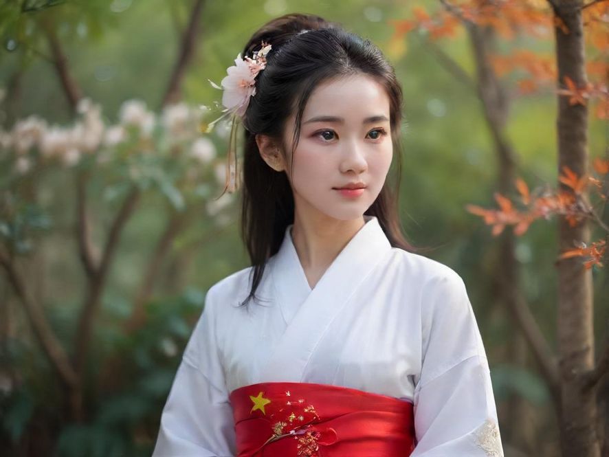 百花丛qM里的休憩一隅