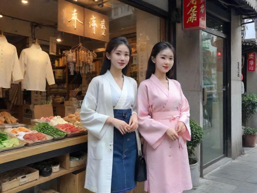 按摩店技师服务场景