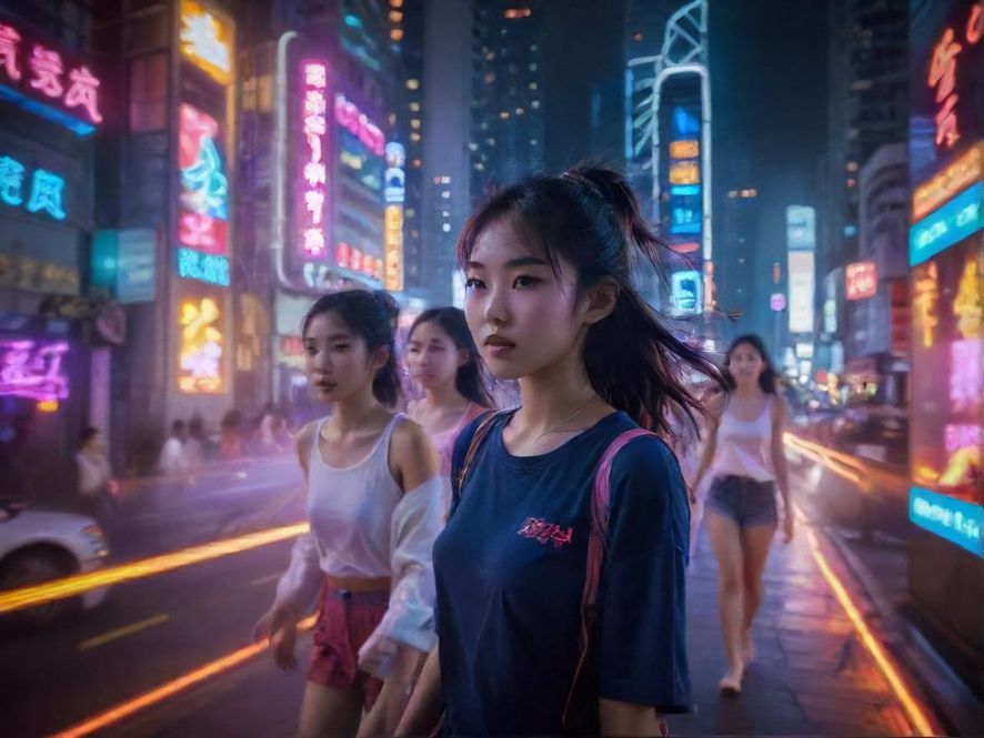 深圳璀璨夜景，都市活力四射