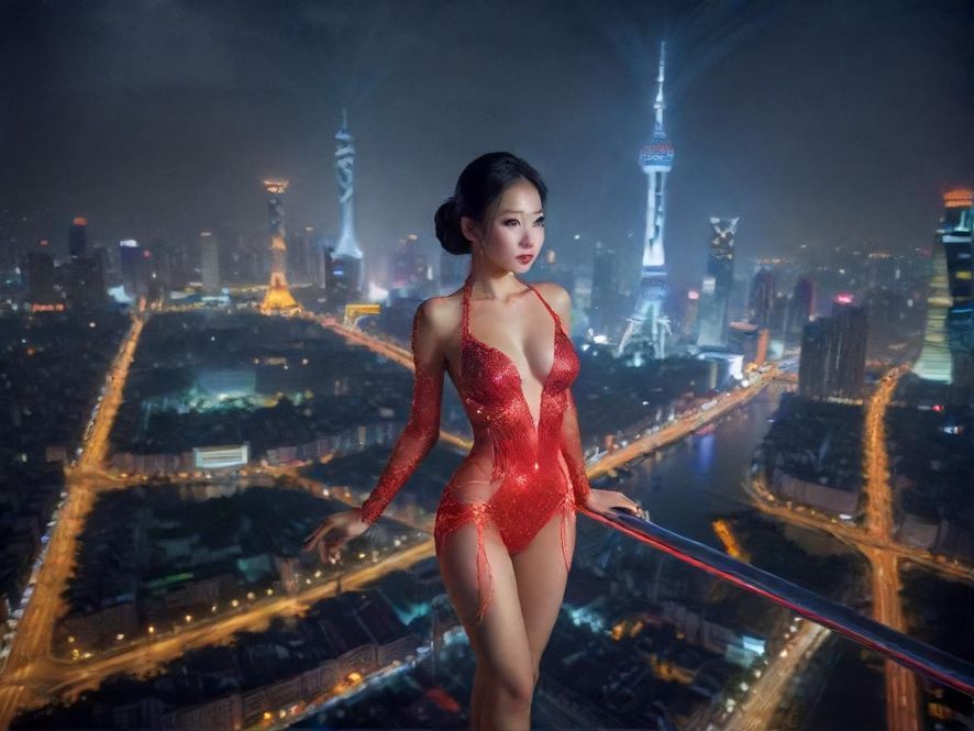 广州璀璨的夜景