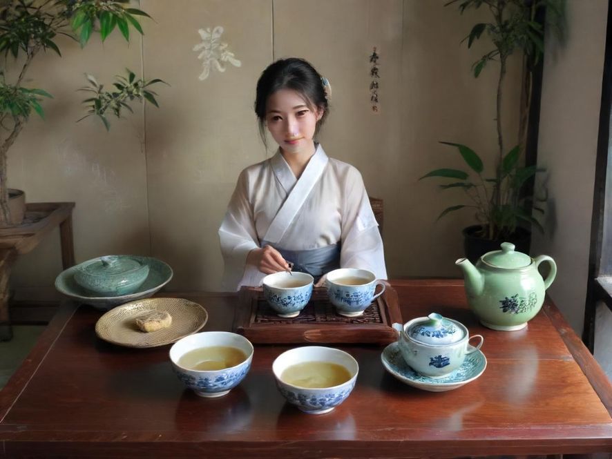 广州悦来香qm社区茶室包间氛围