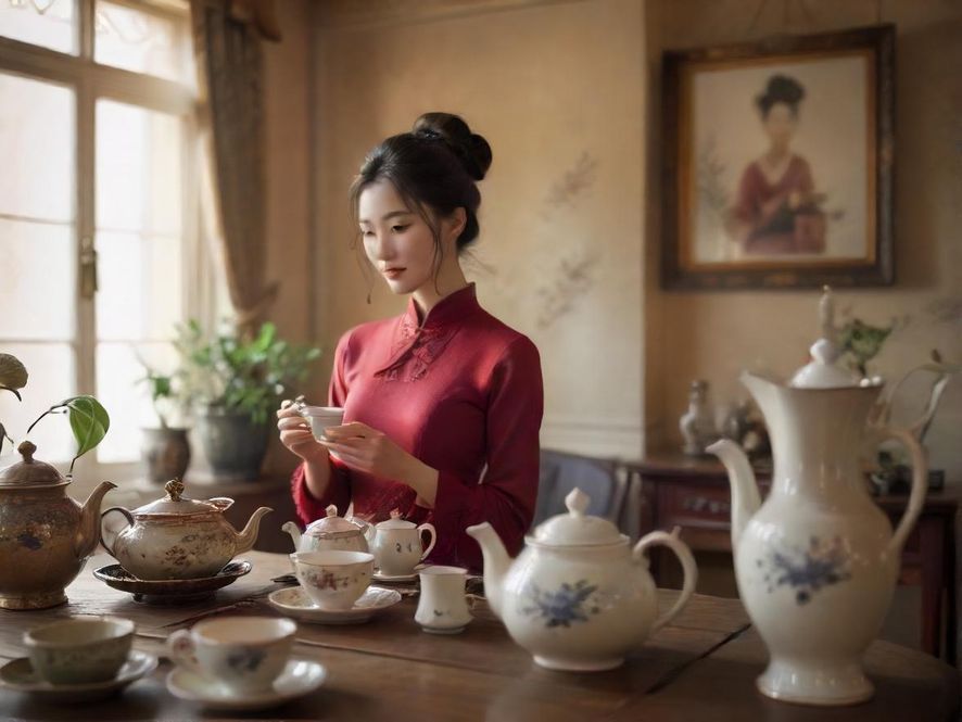 舒适的茶室环境
