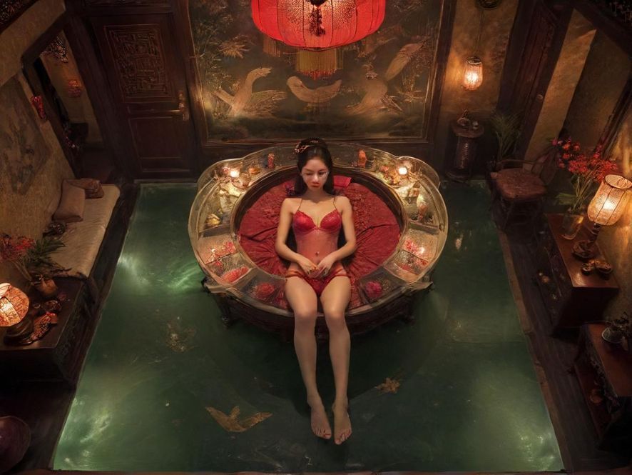 东莞夜场桑拿会所内部奢华环境
