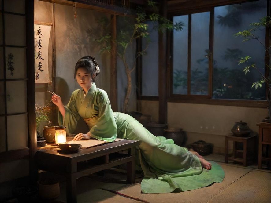 深圳龙岗品茶会所夜色环境