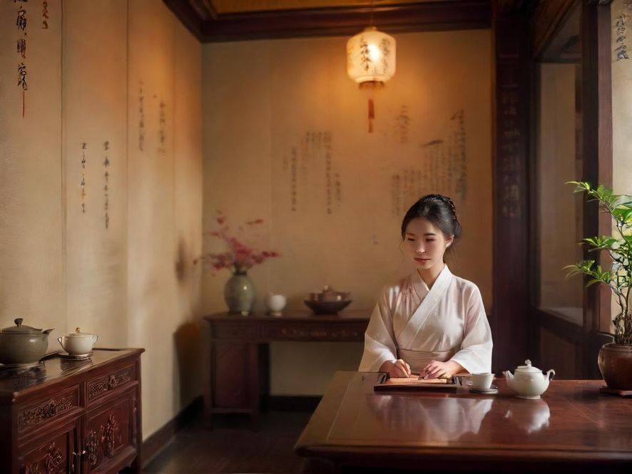 广州私密茶室内部环境