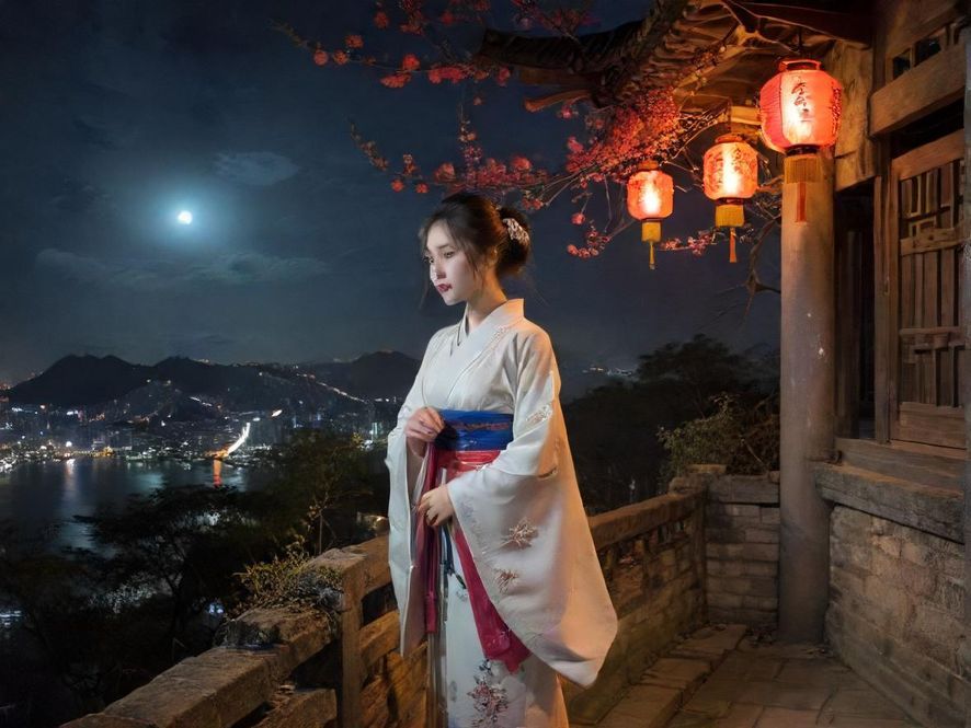 都市夜色下的霓虹灯，暗示着隐藏的精彩